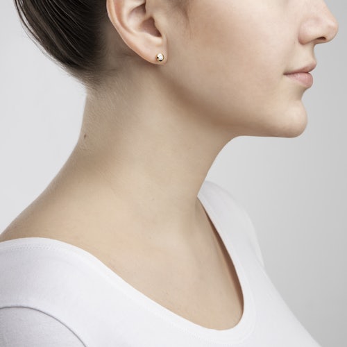 Kolczyki Savicki: złote, cyrkonie